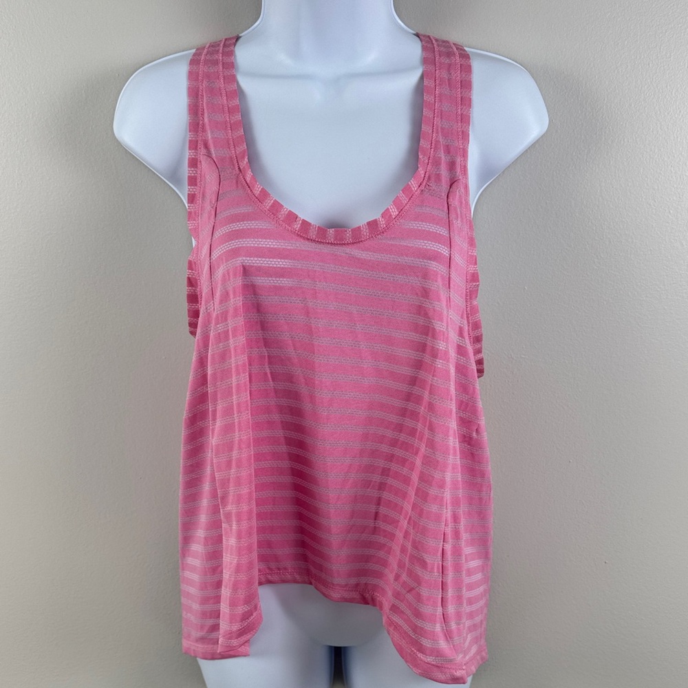 ✨3/$25✨ Zyia Pink Striped Women's Tank Top - S